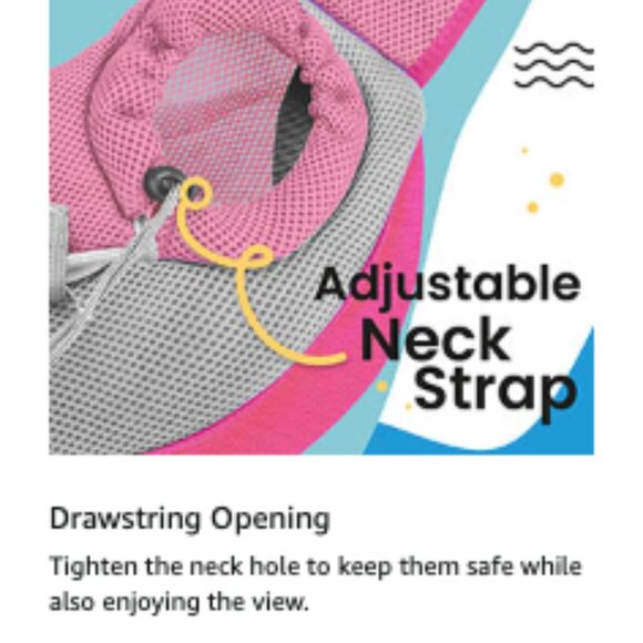 NWOT Pink Pet Sling Carrier - Picture 16 of 16